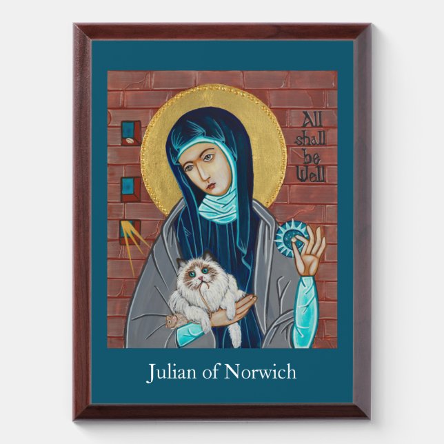 Julian of Norwich Award Plaque (Vertical)