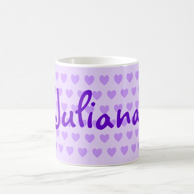 Juliana in Purple Coffee Mug (Center)
