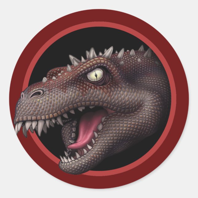 Julianosaurus Priyex Classic Round Sticker (Front)