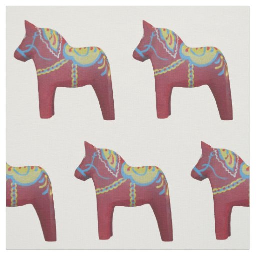 Julia's Dala Horse Fabric