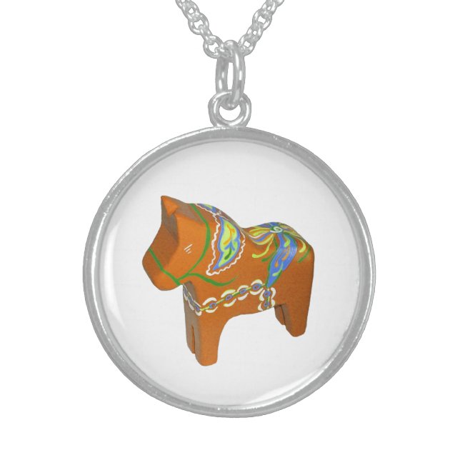 Julia's favorite Dala Horse necklace (Front)