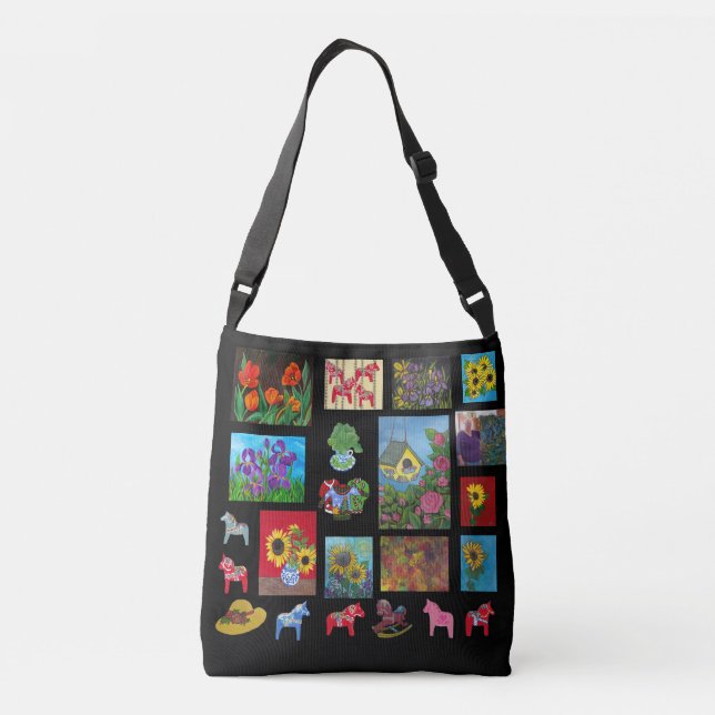 Julia's Gallery Crossbody Bag (Back)