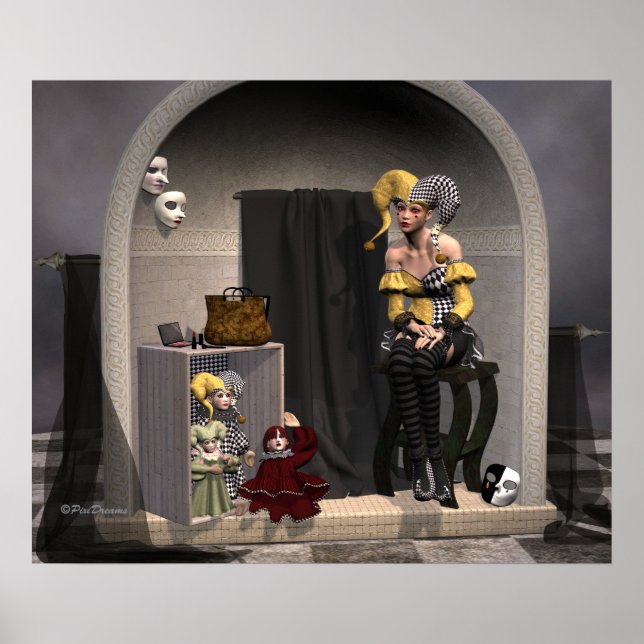 "Julia's Puppet Theatre" - Poster (Front)