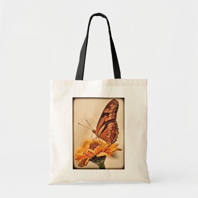 Julie butterfly tote bag (Front)