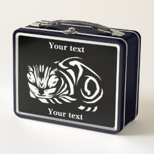 Julie de Graag Cat Metal Lunch Box