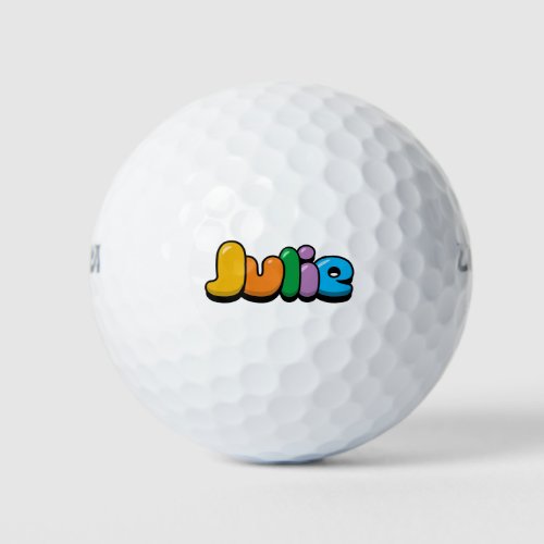 Julie Golf Balls
