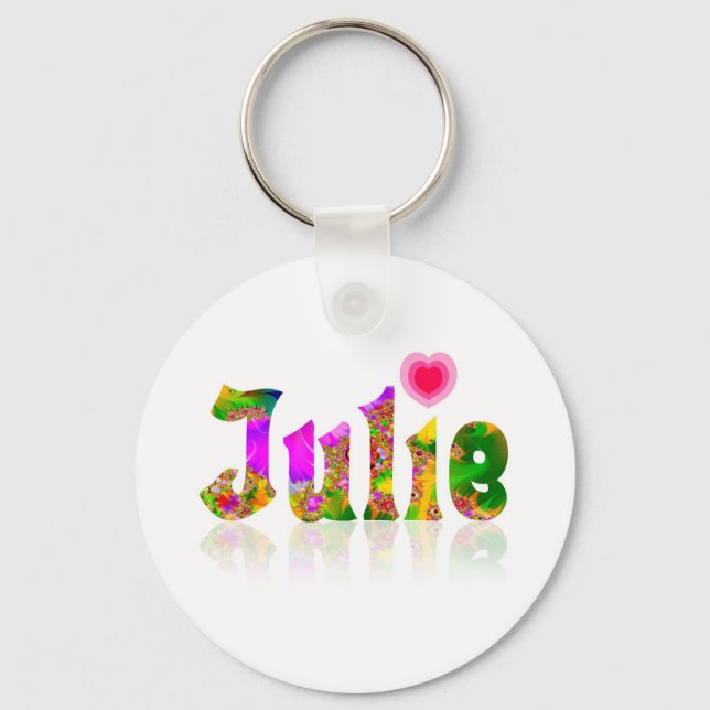 Julie Keychain (Front)