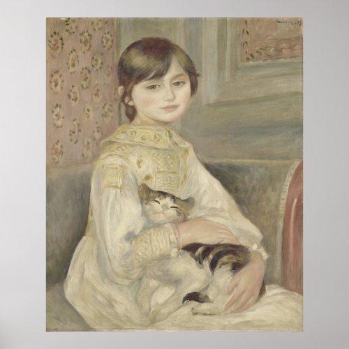 Julie Manet by Pierre_Auguste Renoir Matte Poster