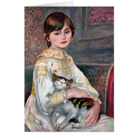 Julie Manet (Child With Cat) Renoir (Front)
