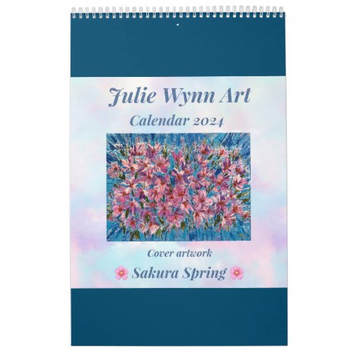 Julie Wynn Art 2024 Calendar
