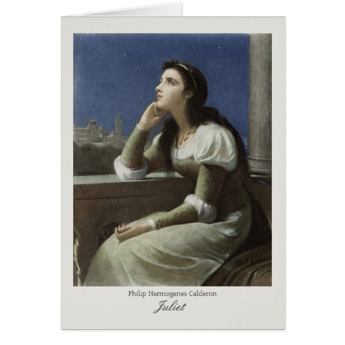 Juliet at the balcony CC0367 Philip H Calderon