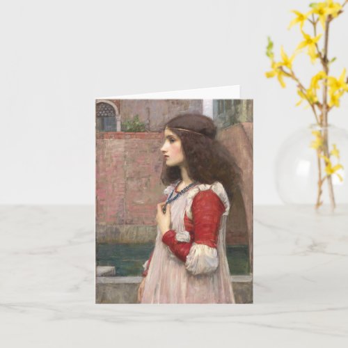 Juliet by John William Waterhouse Art Card