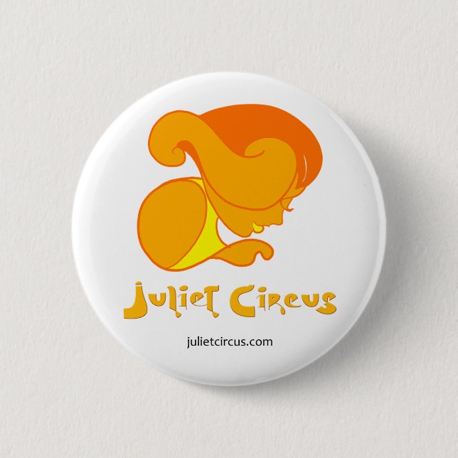 Juliet Circus - Classic Logo Pinback Button (Front)