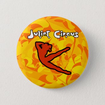 Juliet Circus - Fire! Pinback Button by JulietCircus at Zazzle