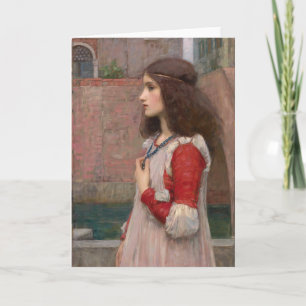 Juliet John William Waterhouse Card