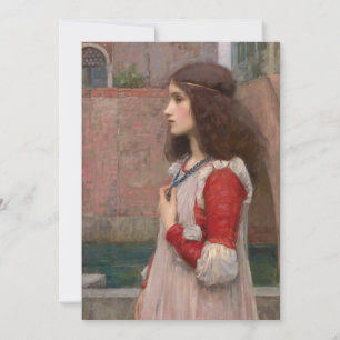 Juliet John William Waterhouse Card