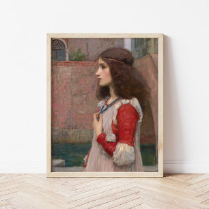 Juliet John William Waterhouse Poster