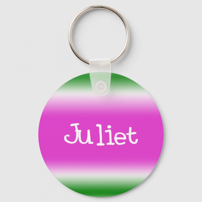 Juliet Keychain (Front)
