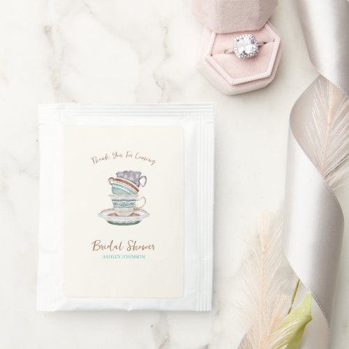 JULIET Tea Set Party Bridal Shower Tea Bag Drink Mix