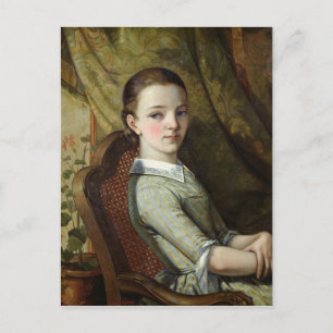 Juliette Courbet  1844 Postcard