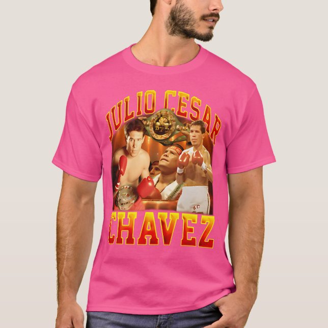 Julio Cesar Chavez The Caesar Of Boxing T-Shirt (Front)