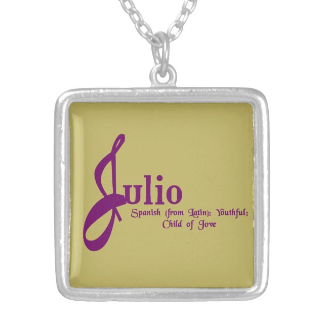 Julio Necklace (Front)