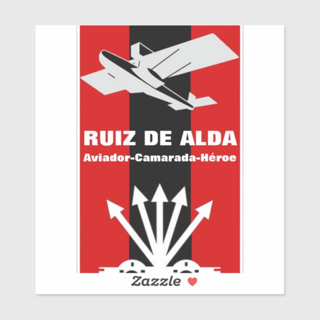 JULIO RUIZ DE ALDA STICKER (Sheet)