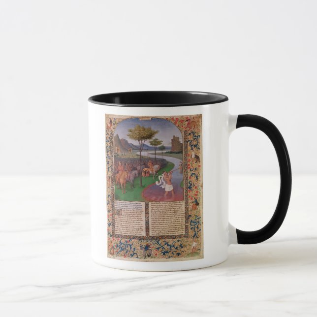 Julius Caesar  Crossing the Rubicon, c.1470 Mug (Right)