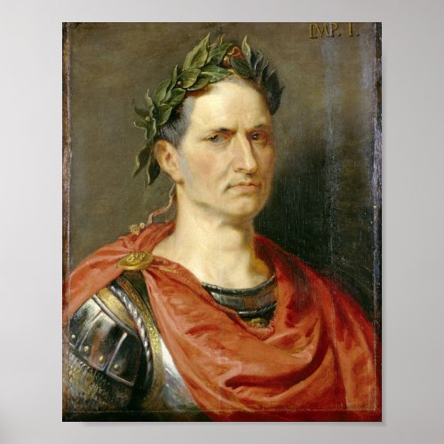 Julius Caesar Portrait Poster