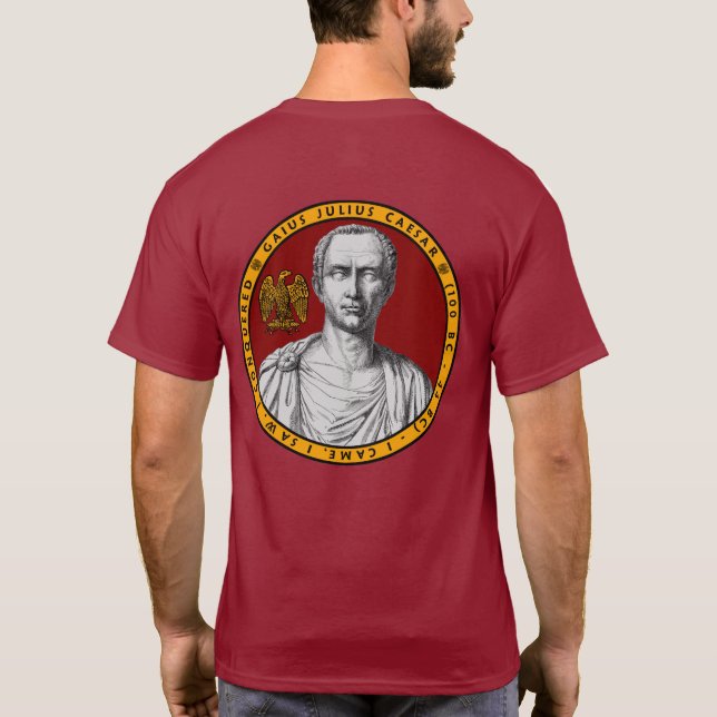 Julius Caesar Portrait Seal Shirt (Back)