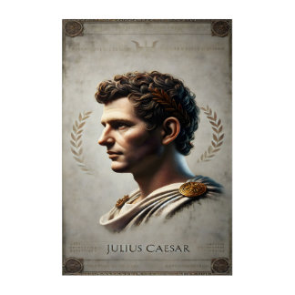 Julius Caesar: The immortal imperator Acrylic Print