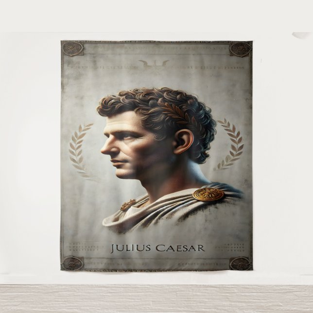 Julius Caesar: The immortal imperator Tapestry (Front)