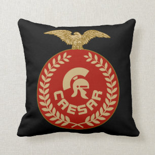Julius Caesar Throw Pillow. Throw Pillow