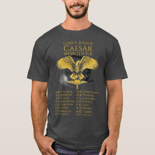 Julius Caesar World Tour SPQR Ancient Roman Legion T-Shirt
