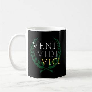 Julius Caesar's Famous "Veni Vidi Vici" Coffee Mug