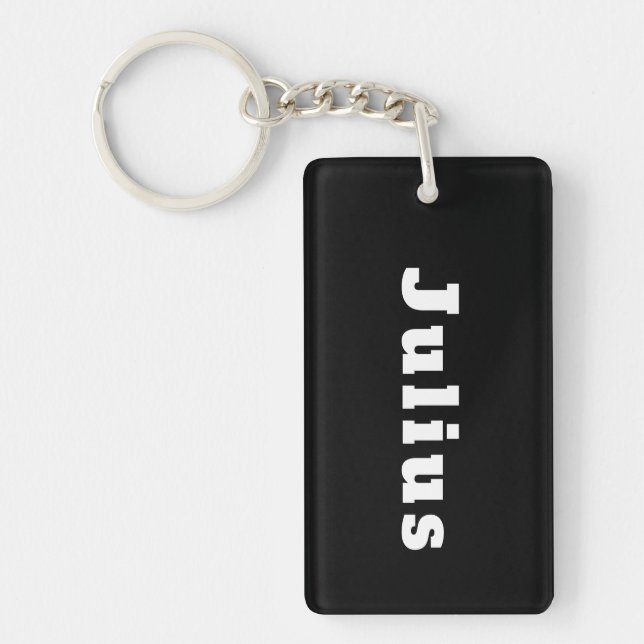 Julius Keychain (Front)