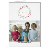 Julkran feriehälsning (Front)