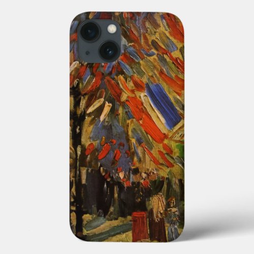 July 14th Celebration in Paris by Vincent van Gogh iPhone 13 Case