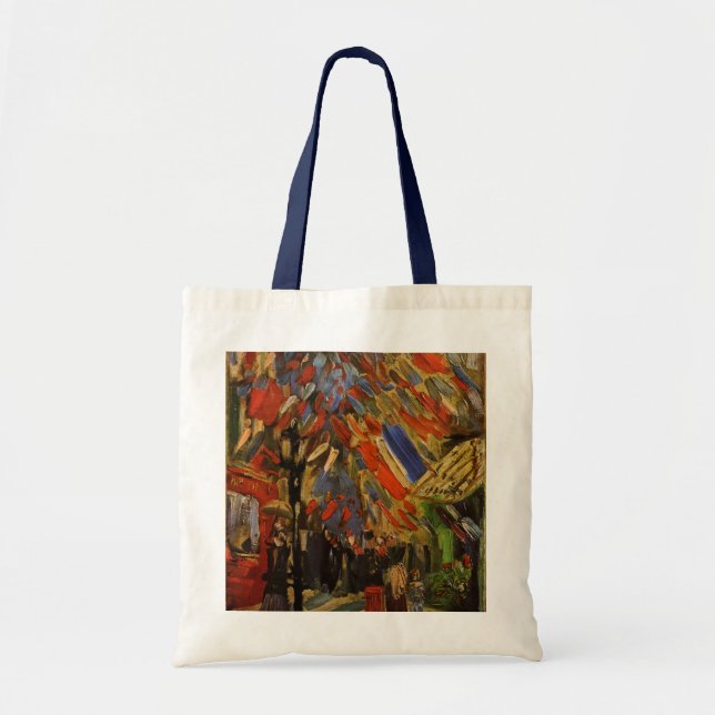 July 14th Celebration in Paris by Vincent van Gogh Tote Bag (Front)