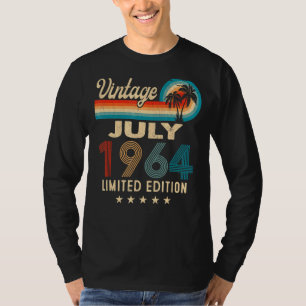 July 1964 58th Birthday  Vintage T-Shirt