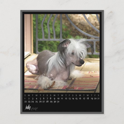 july 2012 calendar (Front)