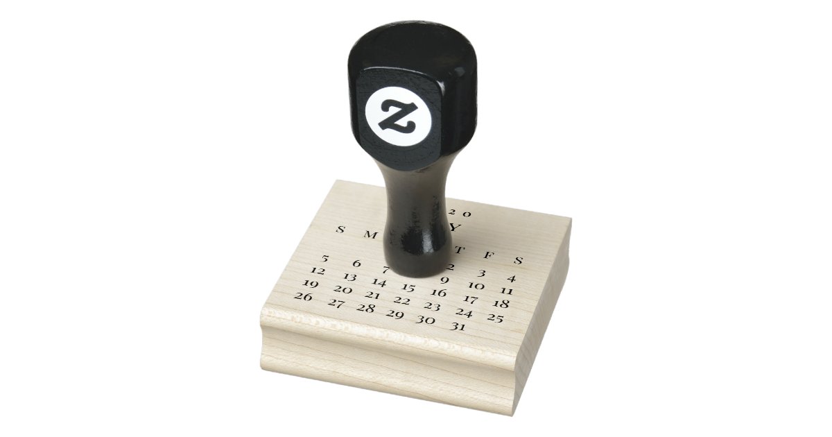 July 2020 Calendar Office Business Event Promo Rubber ...