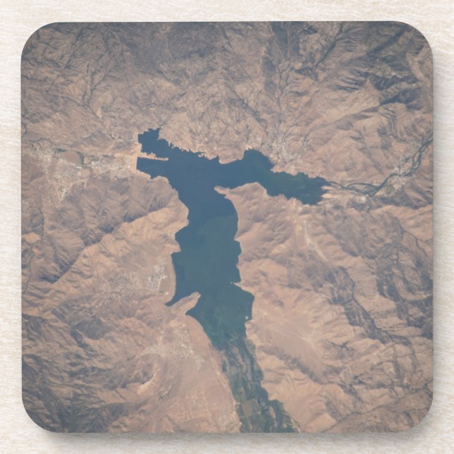 July 4, 2019 - Lake Isabella In California. Beverage Coaster (Front)