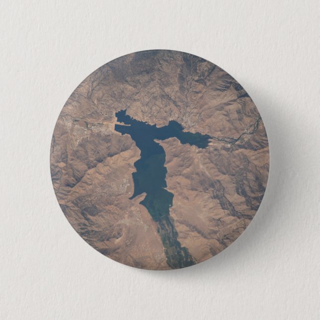 July 4, 2019 - Lake Isabella In California. Button (Front)
