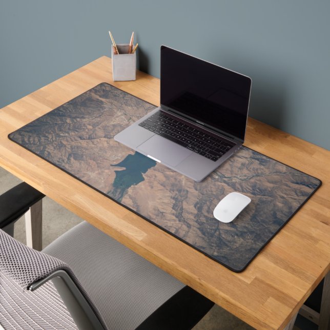 July 4, 2019 - Lake Isabella In California. Desk Mat (Office 2)