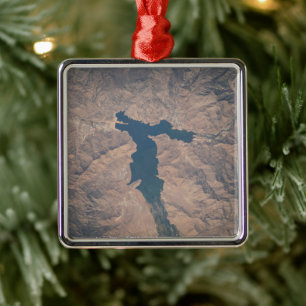 July 4, 2019 - Lake Isabella In California. Metal Ornament