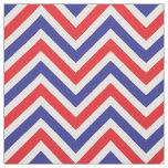 July 4 All American Red, White and Blue Chevron Fabric
