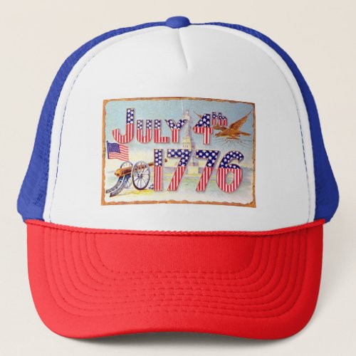 July 4TH 1776 Trucker Hat