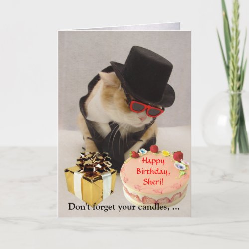 July 4th Birthday Card