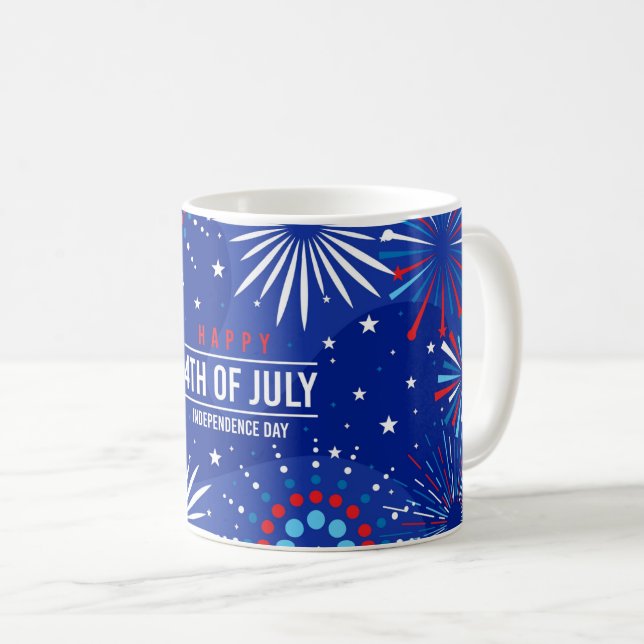 July 4th Coffee Mug (Front Right)